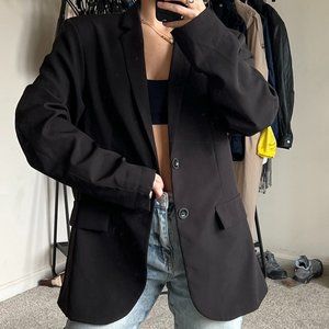 Black Oversized Blazer